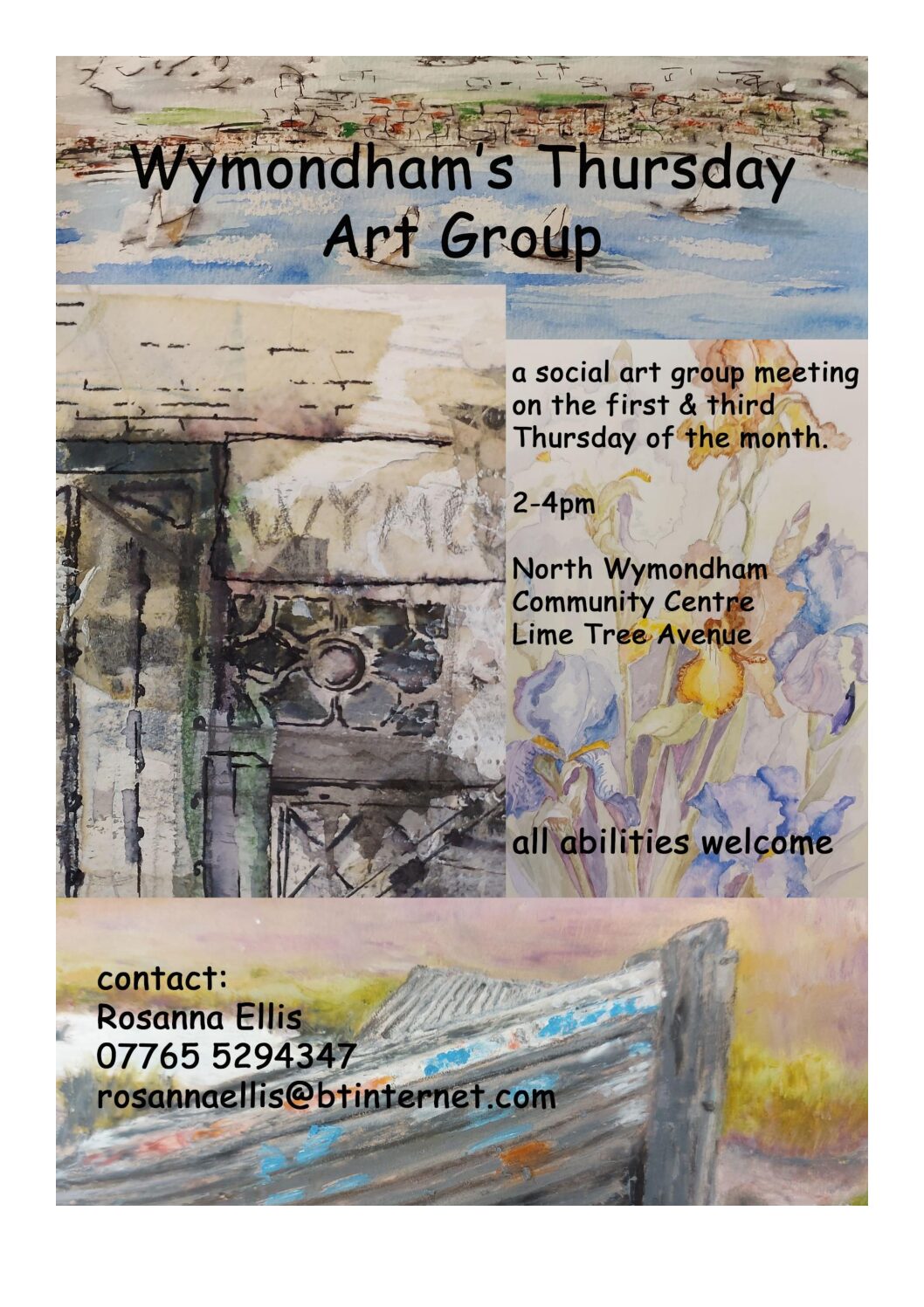 Thurs Art Group Poster A4