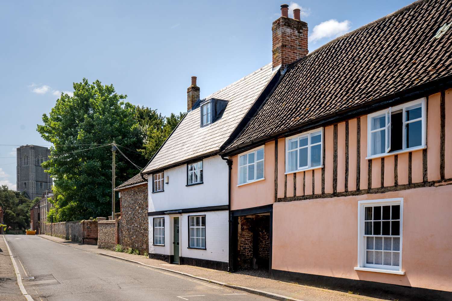 Plaque 18 Vicar St Timbered hse